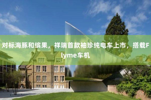 对标海豚和缤果，祥瑞首款袖珍纯电车上市，搭载Flyme车机